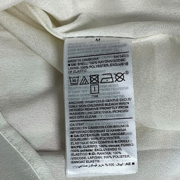 Old Navy Floral Printed Fit & Flare Cami Midi Dress White Floral Size Medium - Picture 13 of 13